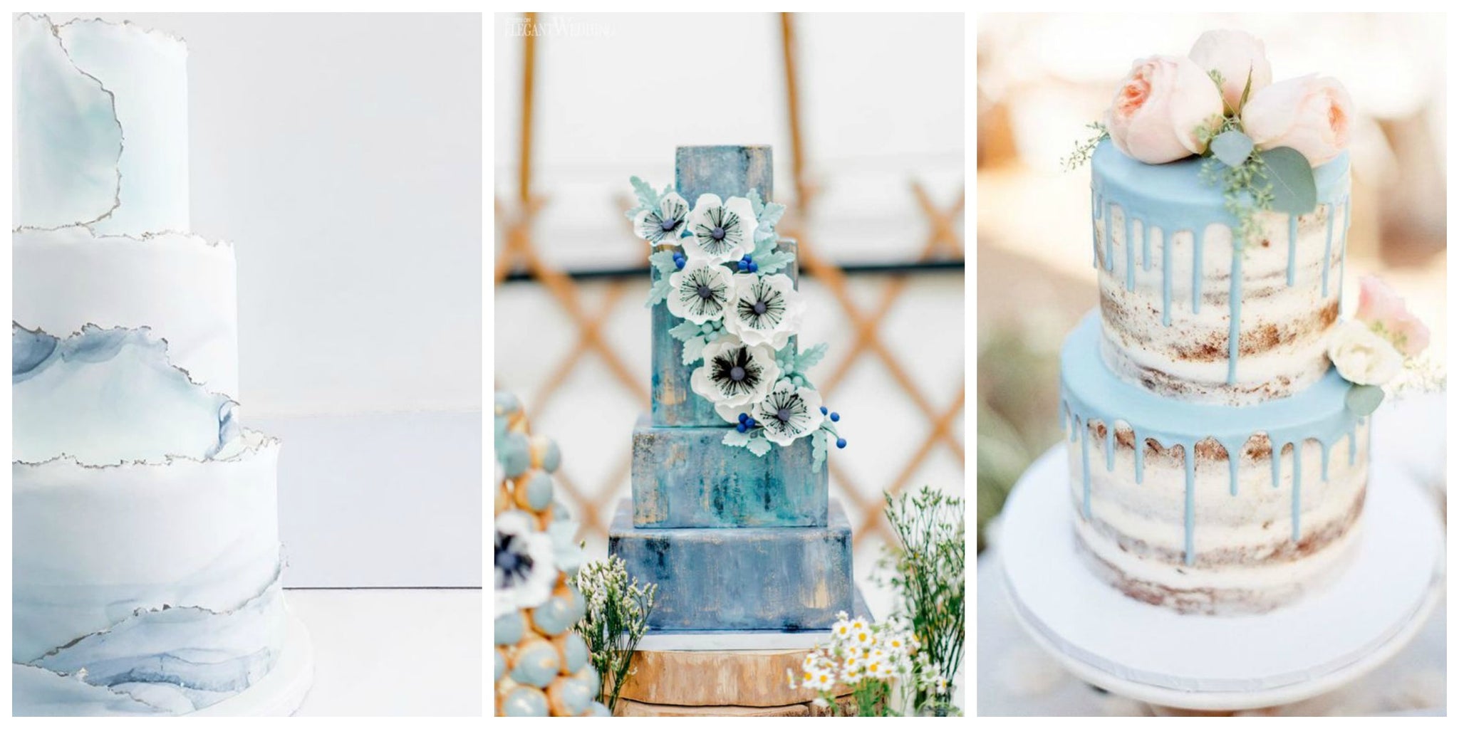 Blue Wedding Cake Trends for 2019