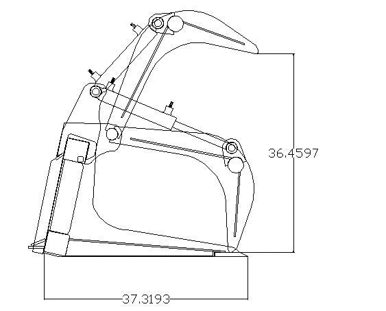 Bucket Grapple Drawing