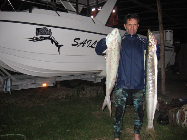 Spierre Custom Carbon fins, Spearfishing Mozambique