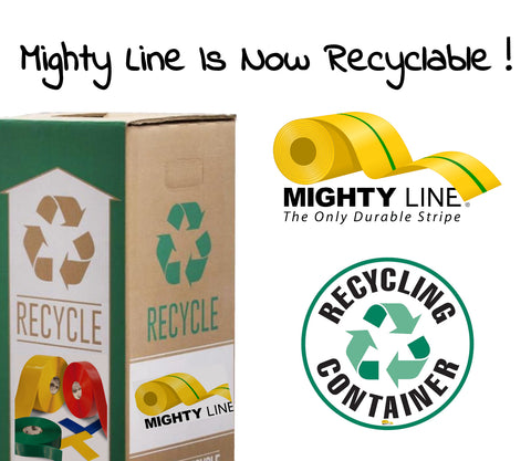 Mighty Line Floor Tape Recycle Program