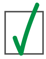 green check mark