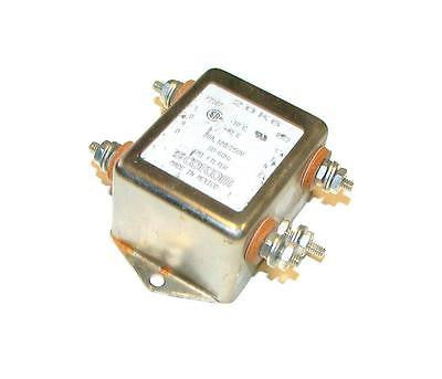 CORCOM EMI POWER LINE FILTER 20 AMP 120/250 VAC MODEL 20K6