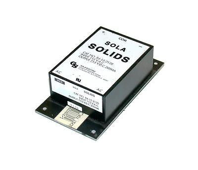SOLA SOLIDS CONVERTER POWER SUPPLY 15 VDC 200 mA MODEL 84-15-2120