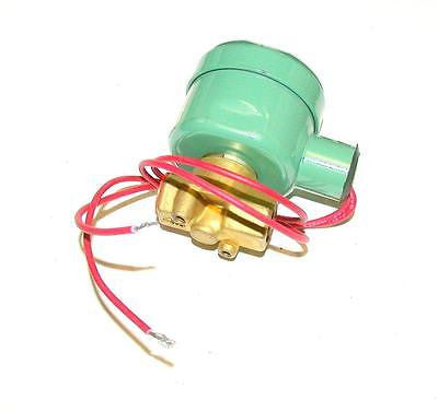 NEW ASCO RED HAT II SOLENOID VALVE 120 VAC 3/8 NPT MODEL 8263A207