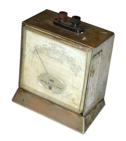 BLUE M ELECTRIC TEMPERATURE METER 0-600°F
