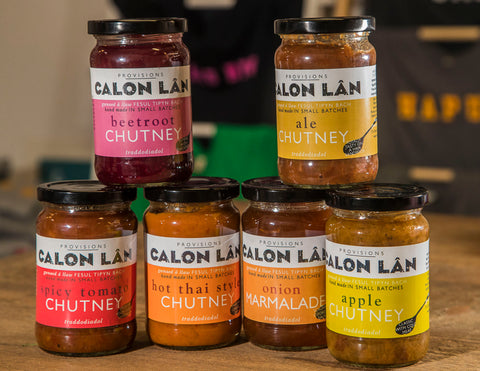 Welsh chutneys