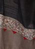 Dupatta - Pure Tasar Silk Dupatta With Hand Painted Madhubani Work