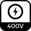 400V