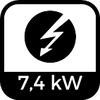 7,4 kW