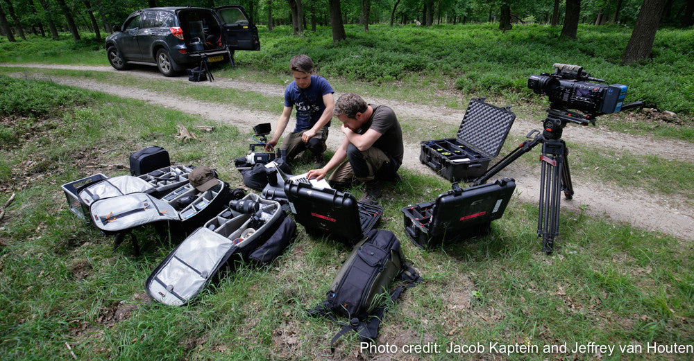 Jacob Kaptein and Jeffrey van Houten working together