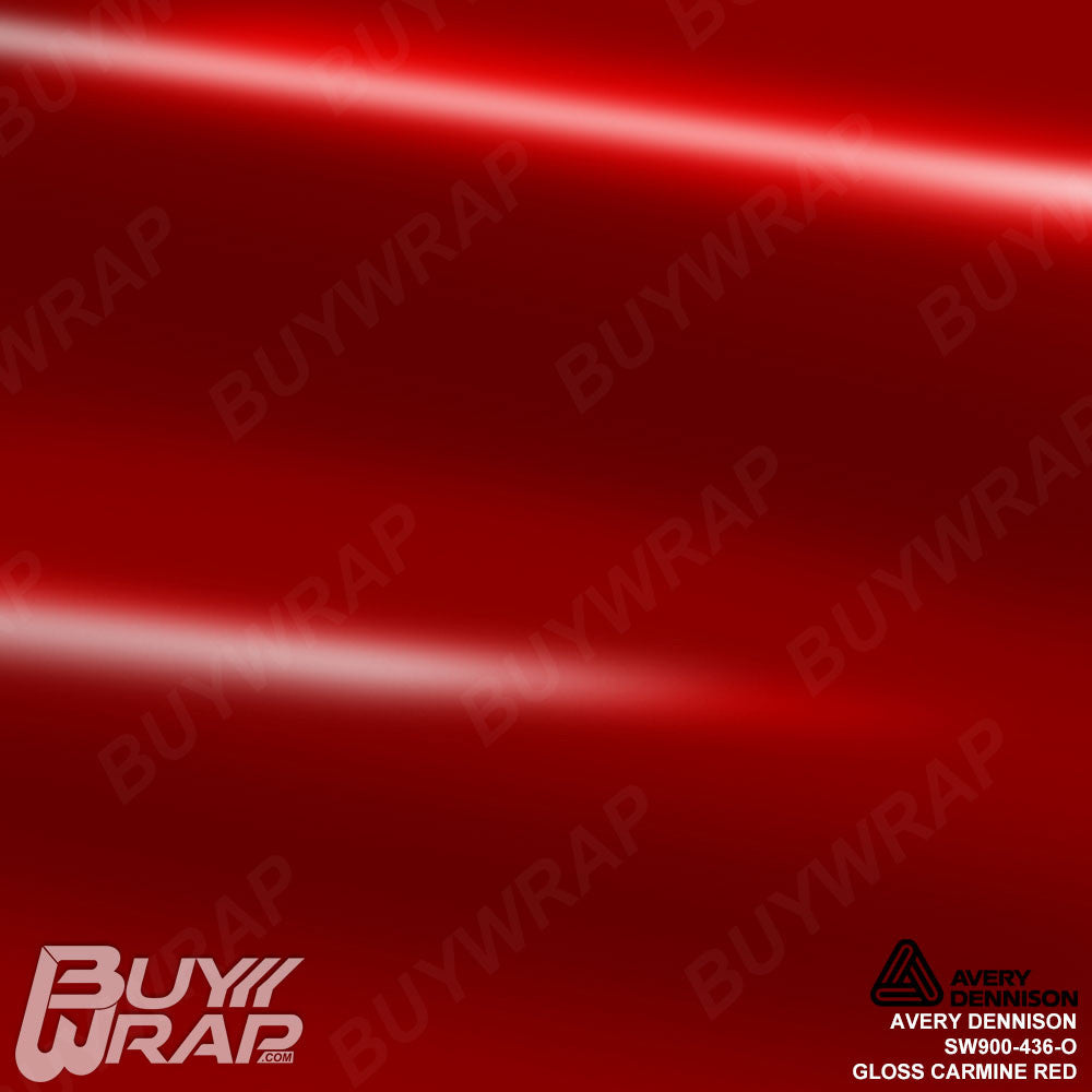 Carmine Red - Avery | BuyWrap.com