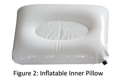 A Pillowpackers Inflatable Inner Pillow