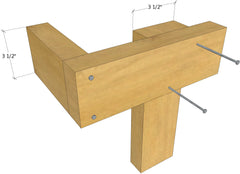 how to attach 2x4s together