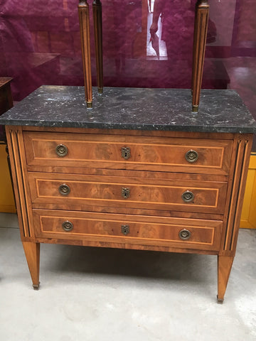 Neoclassical Chest with Marble Top