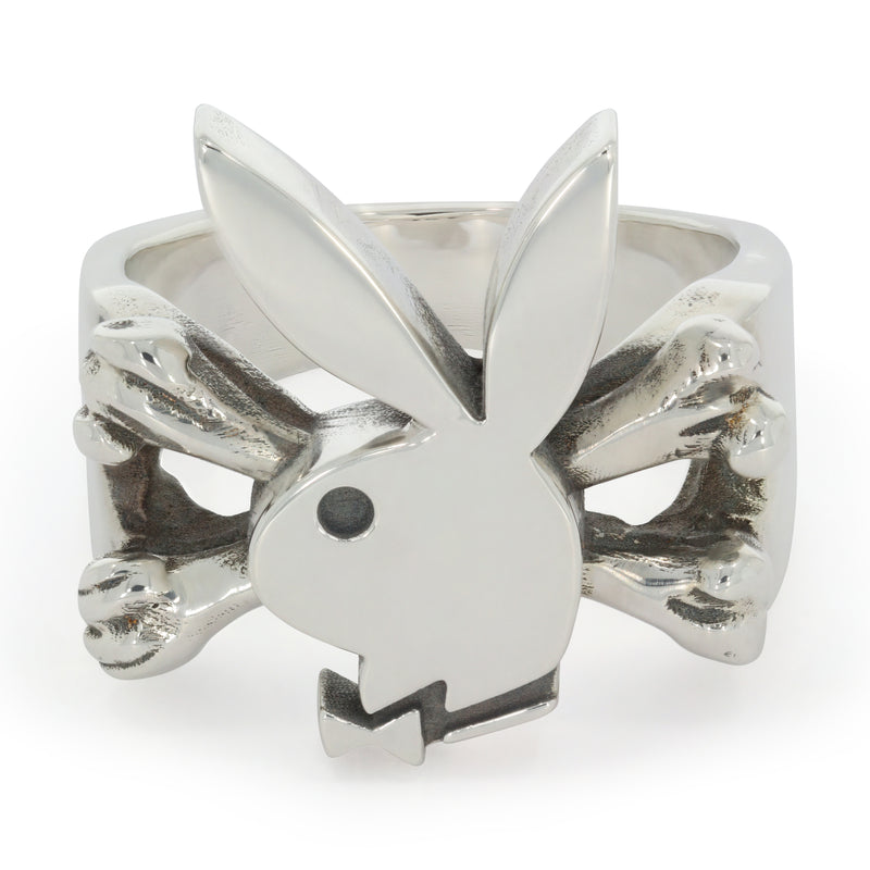 Playboy x The Great Frog Bunny and Crossbones Ring