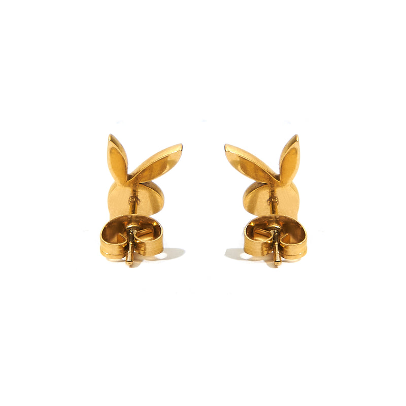 Bunny Stud Earrings, Gold