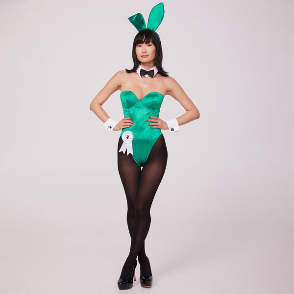 The Official Playboy Bunny Costume, Green