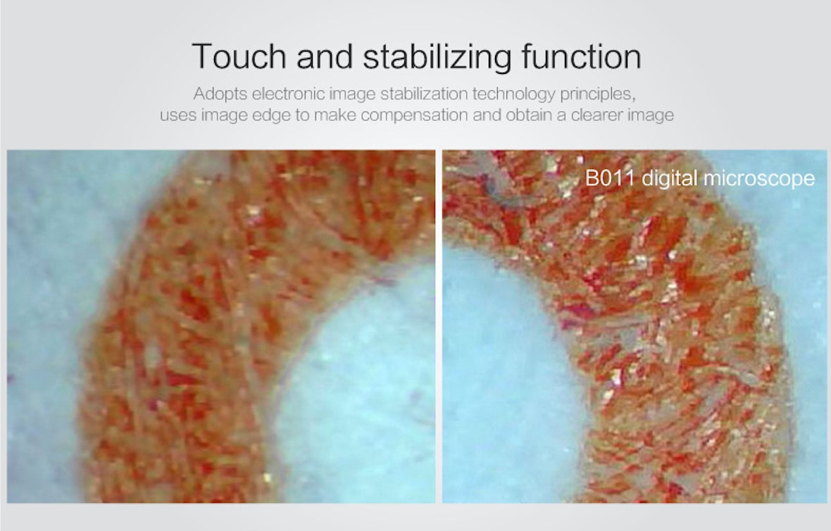 B011 5MP 500X Portable USB Digital Microscope with Interchangeable Lens