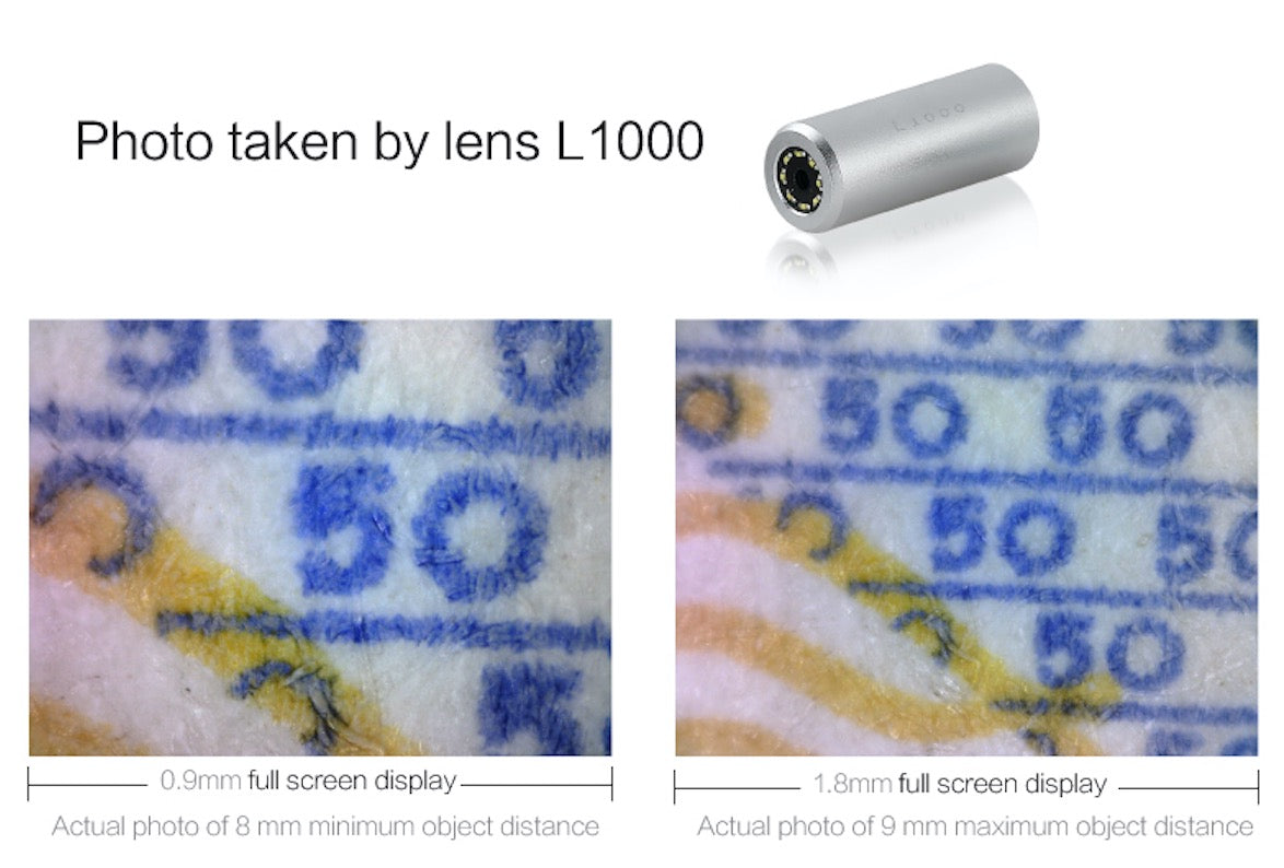 B011 5MP 500X Portable USB Digital Microscope with Interchangeable Lens