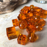 resin jewelry beads amber cast resin beads jewelry handmade rhonda chase design yellow orange