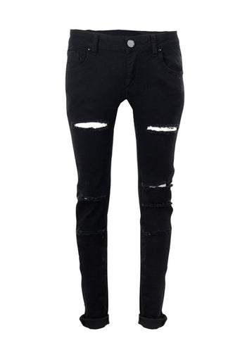 Sailor Button Flared High Rise Jeans (Small - Large)