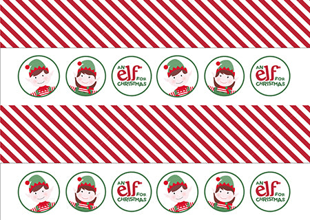 Christmas Elf Paper Chain Activity