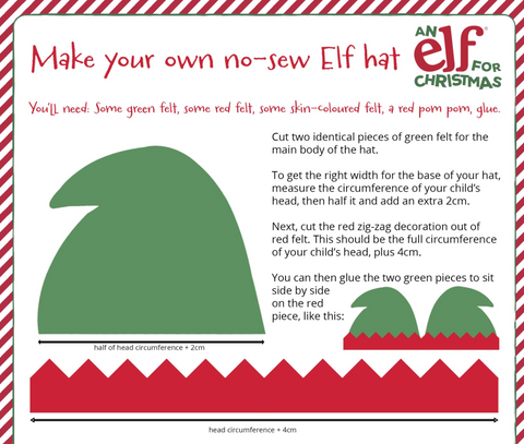 Make Your Own Elf Hat