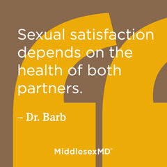 Satisfaction depends upon the health of both partners
