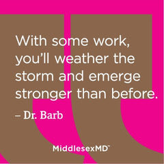 With some work, you'll weather the storm and emerge stronger than before.
