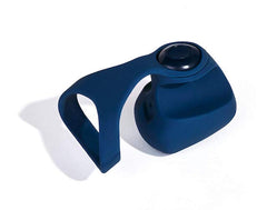 Navy blue Fin vibrator by Dame Products