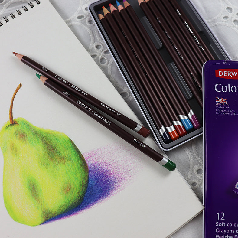 Derwent Coloursoft | Colouring Pencils – Mrs Reds art shop