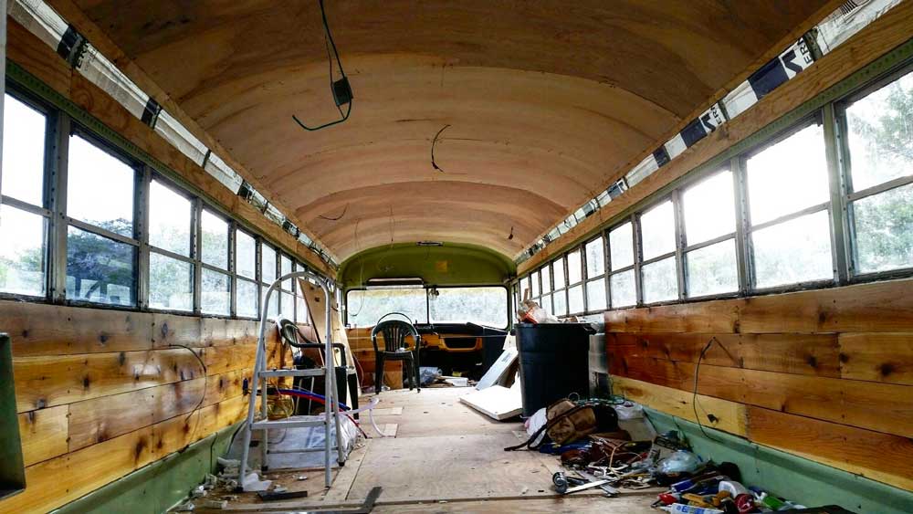 Converting a School Bus into an Adventure Mobile