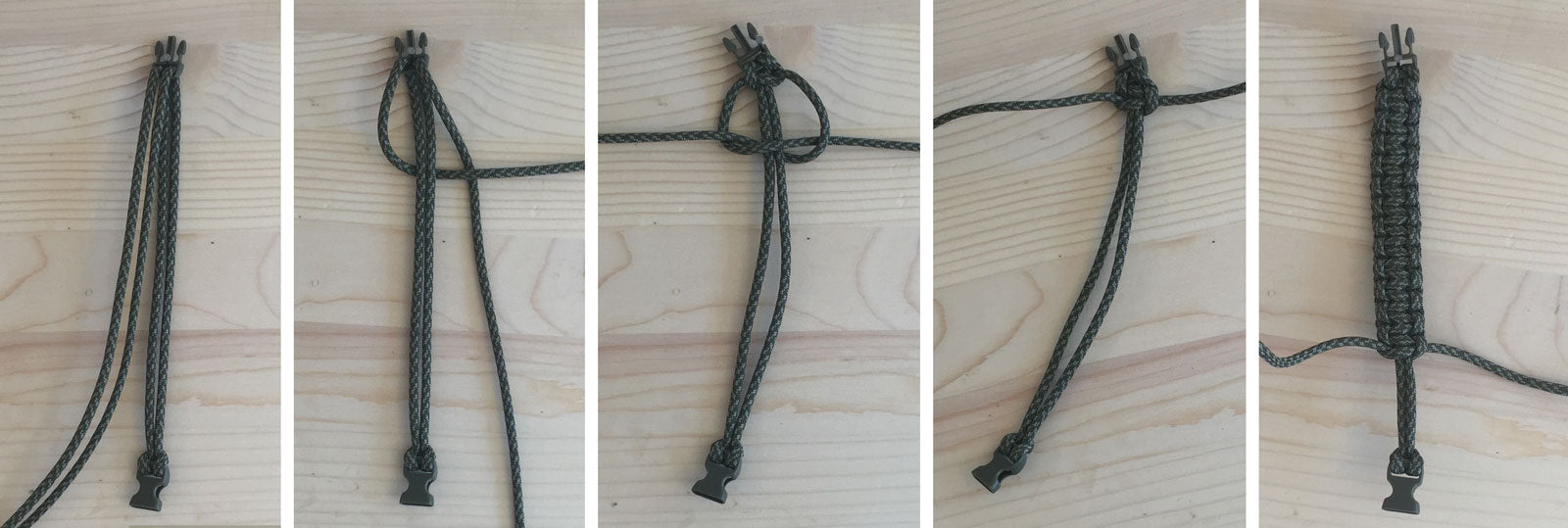 How to Tie a Cobra Knot Paracord Bracelet