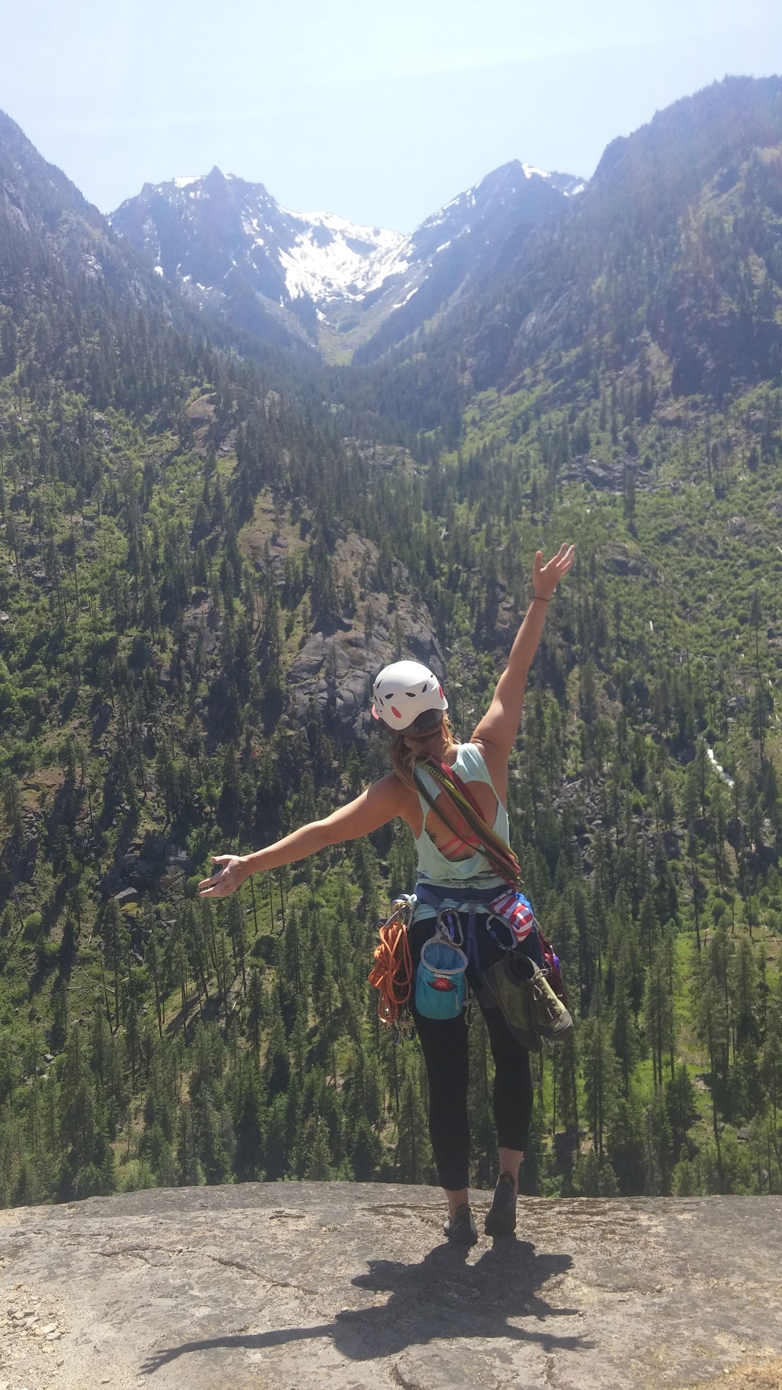 My Name is Laura And I Am A Climber - CloudLine Hiking and Backpacking Blog