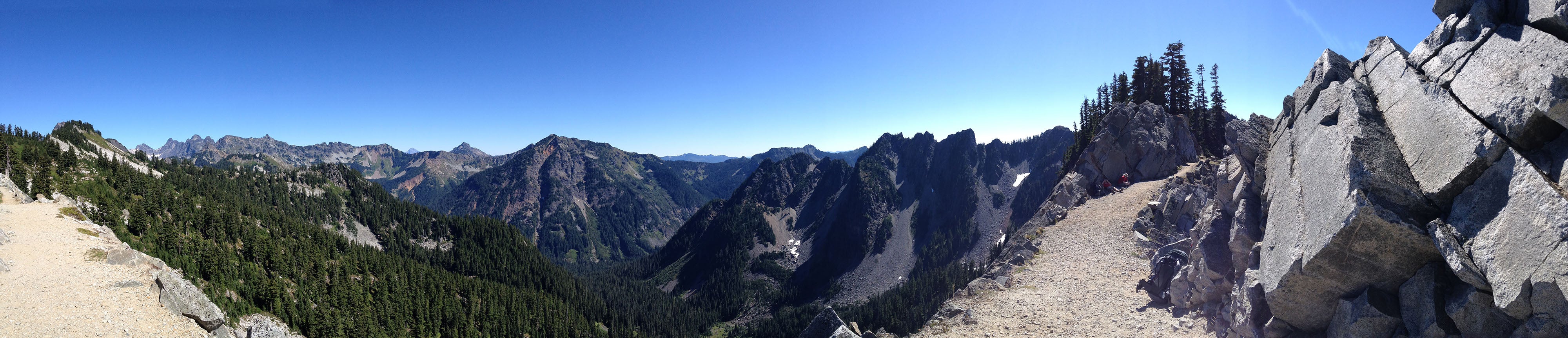 Capture your hike with a panorama