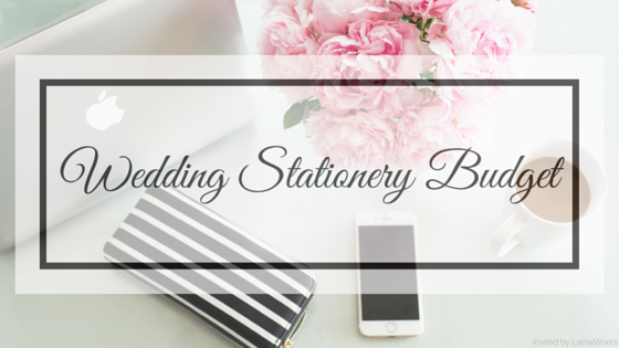LamaWorks Wedding Stationery Budget Blog