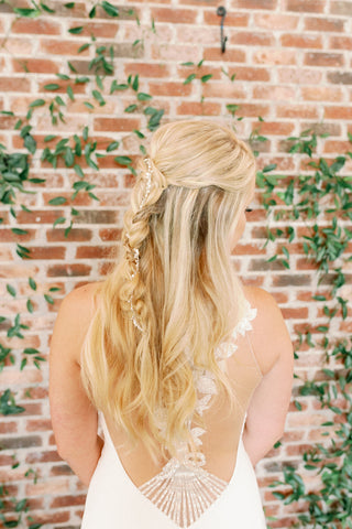 long wedding hair down