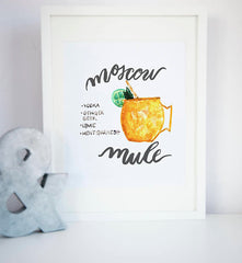 Moscow Mule print Linalulu Paperie