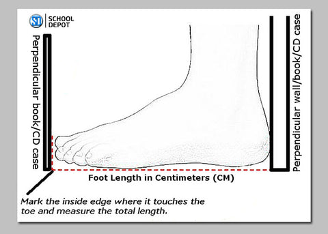 How to measure foot correctly?