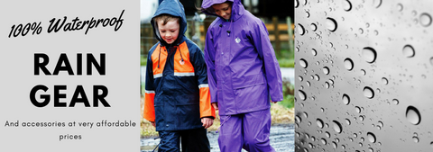 Kids 100% Waterproof Raincoat