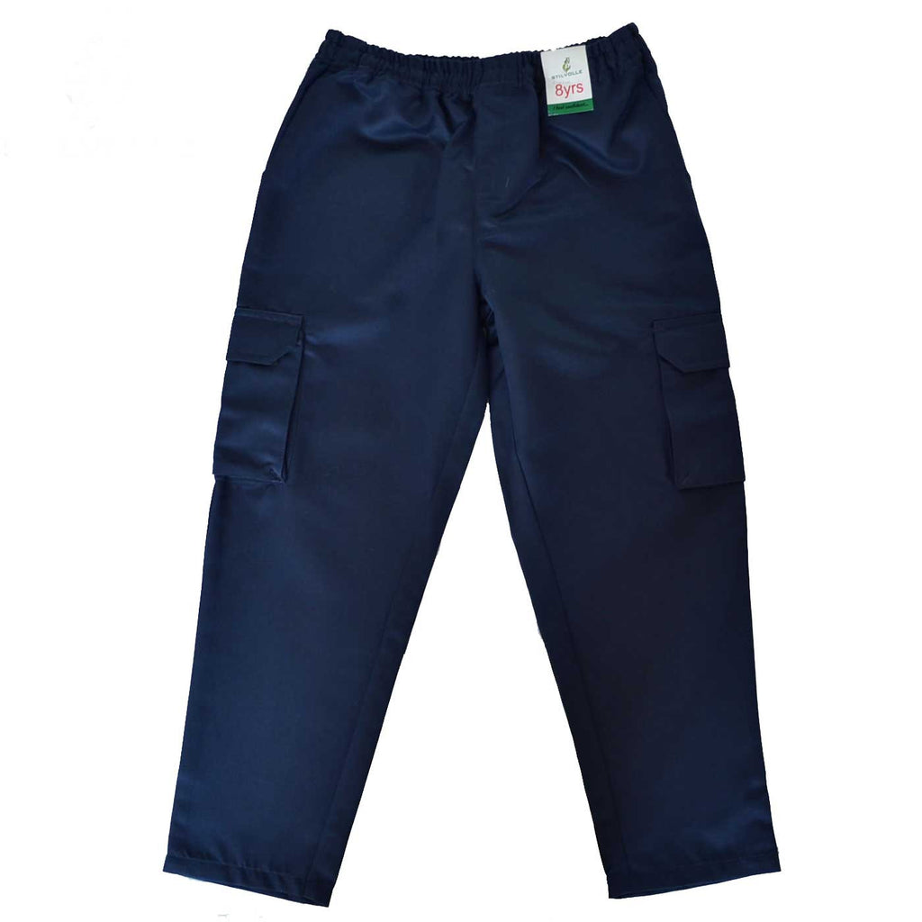 navy blue pants