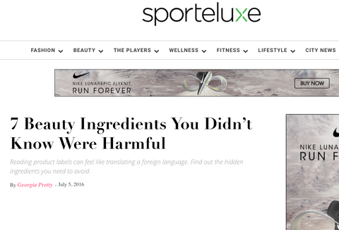 sportluxe orli 7 ingredients to avoid in skincare natural skincare australia