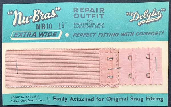 1940s Nu Bras Extra Wide 1 5 Repair Outfit For Brassieres And