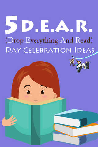 Stop what you are doing, drop what is in your hands, grab a book, and start reading! And don't forget to come celebrate DEAR Day with Sassafras Science!