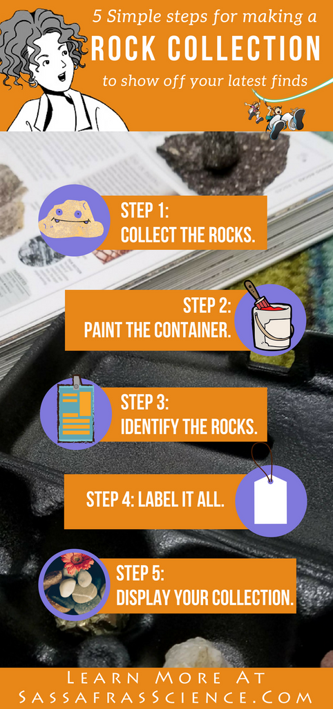 Follow these 5 simple steps to make your own collection of rocks.