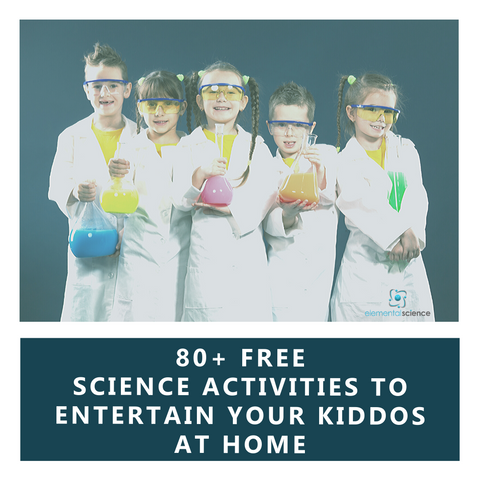 Are you stuck at home with nothing to do? Here are over 80 science activities to help you entertain your kids.