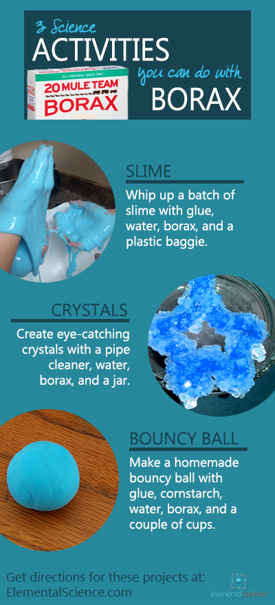 3 Borax science activities you can do at home