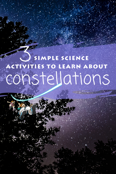Come see the Sassafras Science Twins three favorite science activities for learning about constellations. {FREE Constellation Cards printable included.}