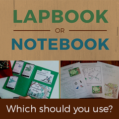 Should you use a Lapbook or Notebook?