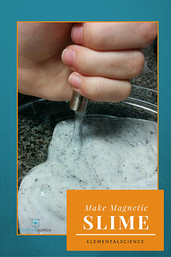 Magnetic slime - a super fun science activity!!